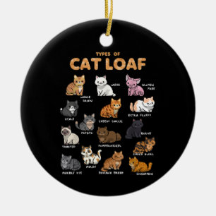 Arten von Katzen-Laib Kute Kätzchen Kawaii Katzen  Keramik Ornament