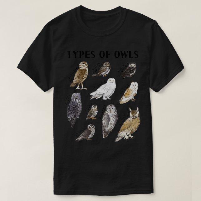 Arten von Ölen Bildung Sammlung Niedliche Schale L T-Shirt (Design vorne)