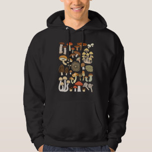 Arten von Pilzsammler Pilzflüsterer det Hoodie