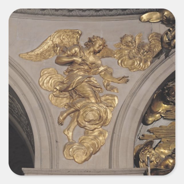 Artengel Louis XIV, vom Bogen Quadratischer Aufkleber (Vorderseite)