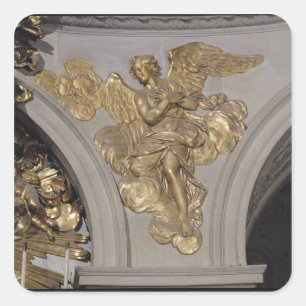 Artengel Louis XIV, vom Bogen zu Quadratischer Aufkleber