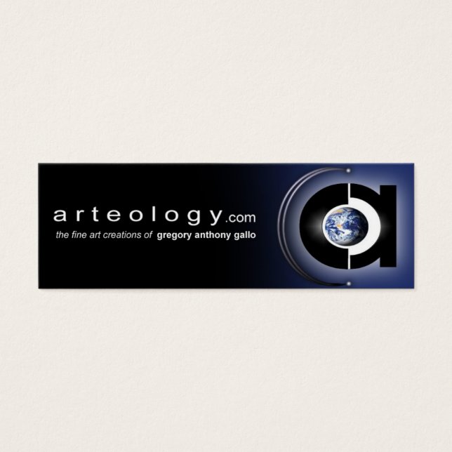 Arteologiekarte (Vorderseite)