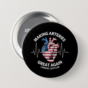 Arterien wieder großartig machen Herzkatheter-Labr Button