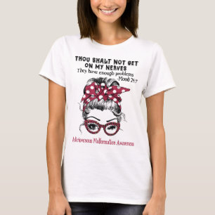 Arteriovenous Malformation Awareness Ribbon Supple T-Shirt