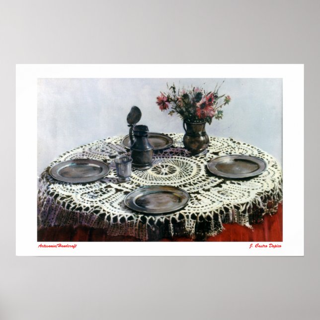 Artesanía/Handcraft Poster (Vorne)