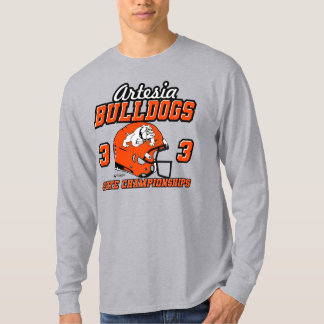 Artesia Bulldogs 33 Staatsmeisterschaften T-Shirt