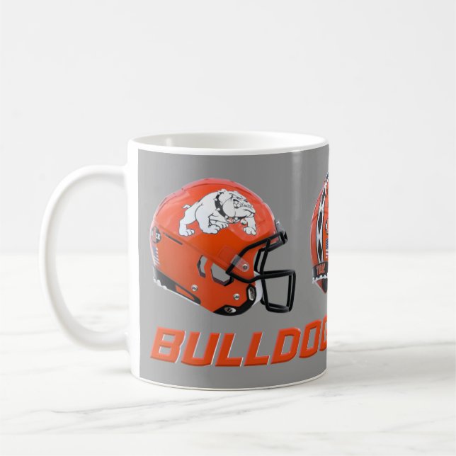 Artesia Bulldogs Football Helmet Kaffeetasse (Links)