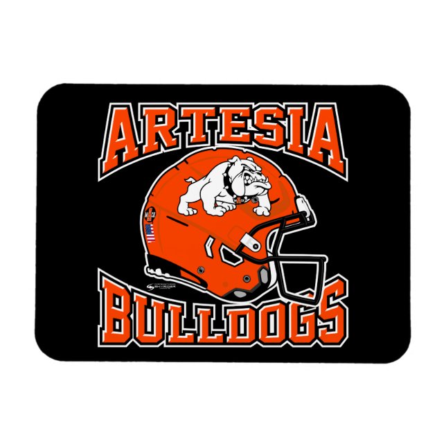 Artesia Bulldogs Heritage Magnet (Horizontal)