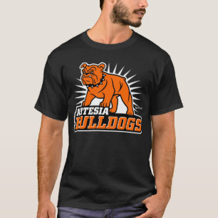 Artesia Bulldogs Logo principal T-shirt