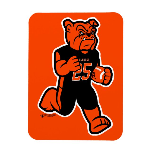 Artesia Bulldogs Magnet (Vertikal)