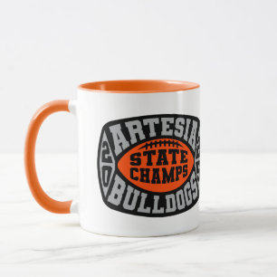 Artesia Bulldogs "Staatsmeister" Tasse
