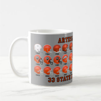 Artesia Bulldogs State Champs Helmet Mug