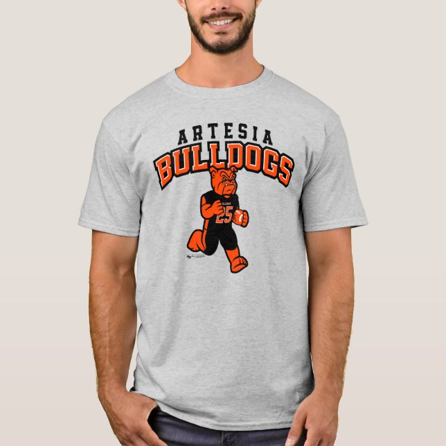 Artesia Bulldogs Touchdown T-shirt (Devant)