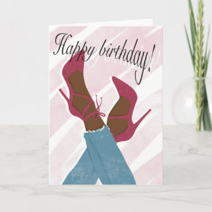 Artestro™ Happy Birthday Card für Frauen Ankündigung