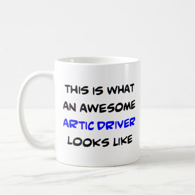 Artfahrer, phantastisch kaffeetasse (Links)