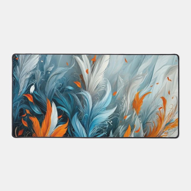 ArtFlow – Creative Printed Designer Mouse Pad Schreibtischunterlage (Vorderseite)