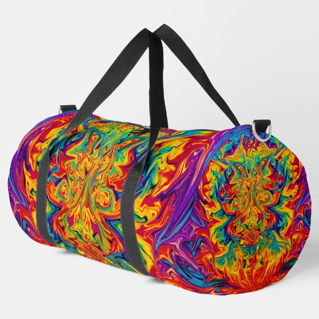 ARTFLOWS FARBEN DUFFLE BAG (Linke Ecke)