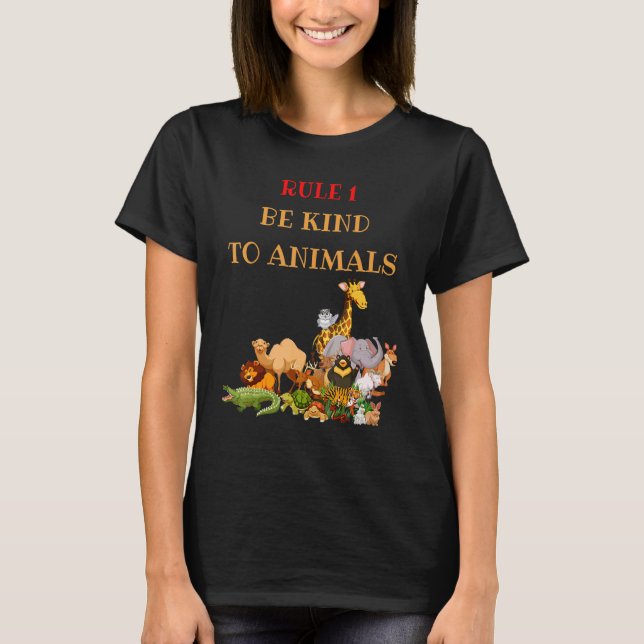 artgerechte Tiere 1 T-Shirt (Vorderseite)