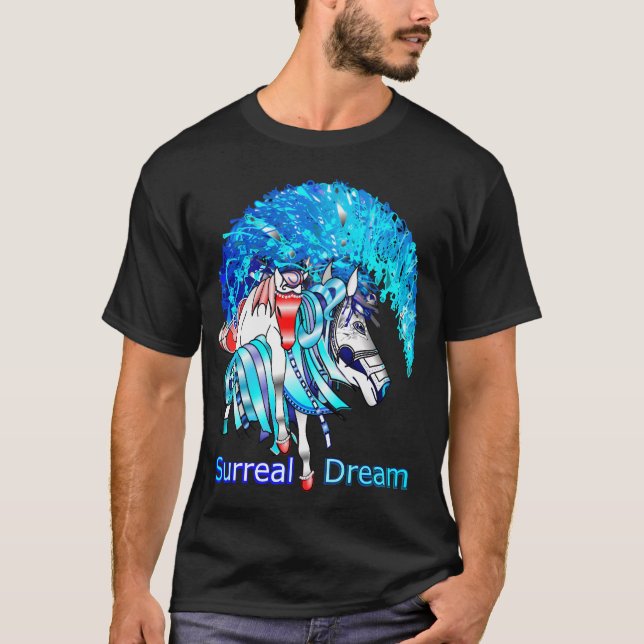 ArtGil Pferde 1 Surreale Pferde aus einer anderen  T-Shirt (Vorderseite)