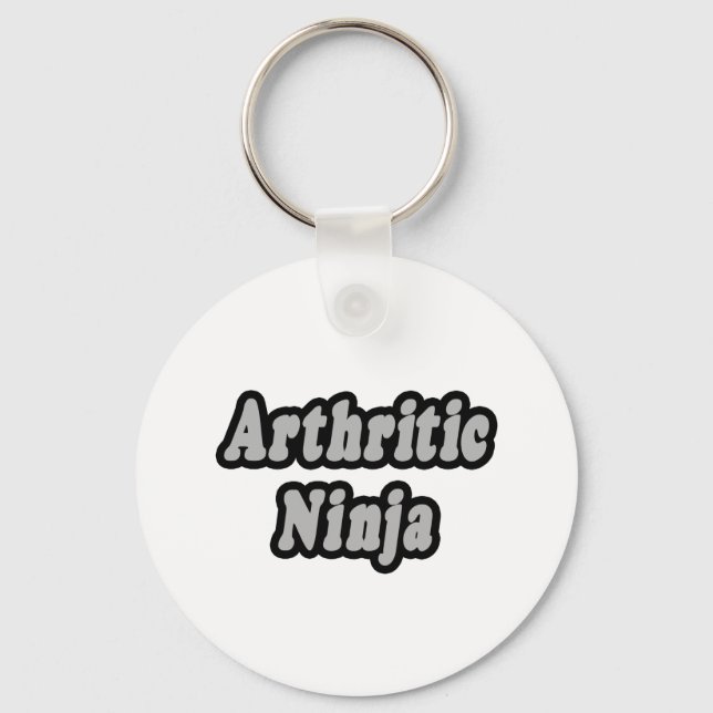 Arthritic Ninja Schlüsselanhänger (Vorderseite)