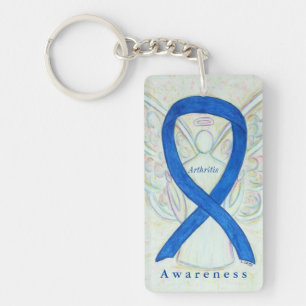 Arthritis Angel Awareness Ribbon Schlüsselanhänger