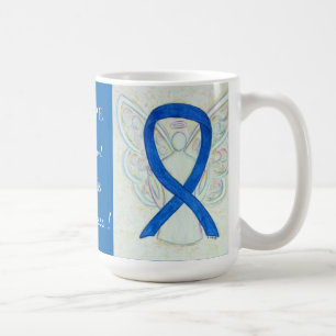 Arthritis Awareness Ribbon Angel Custom Tasse