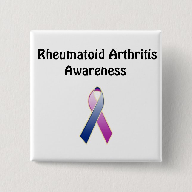 Arthritis-Bewusstsein Button (Vorderseite)