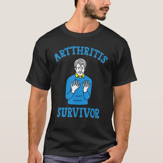 Arthritis Survivor Men T-Shirt (Vorderseite)
