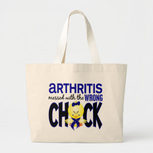 Arthritis verwirrt mit dem falschen Küken Jumbo Stoffbeutel