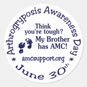 Arthrogryposis Awareness Day *Brother* Sticker