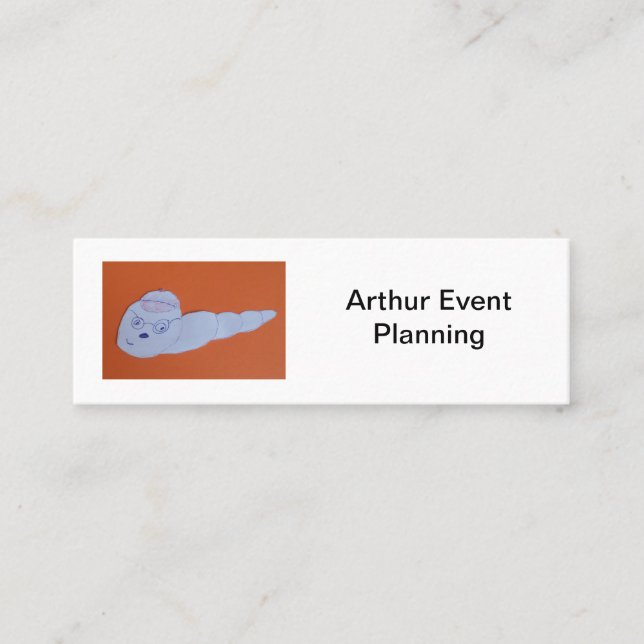Arthur Business Card Mini Visitenkarte (Vorderseite)