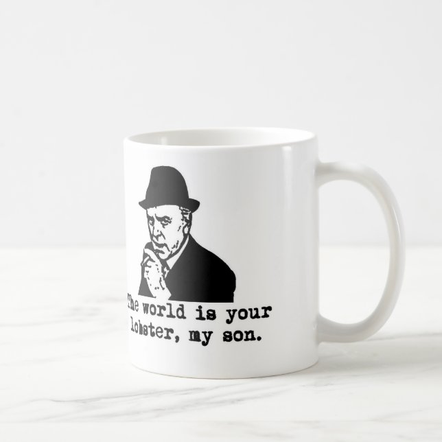 Arthur Daley die Welt ist Ihre Hummer Tasse (Rechts)