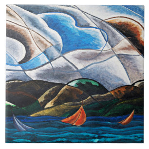 Arthur Dove, Wolken und Wasser Fliese