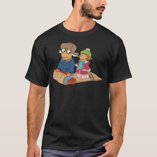 Arthur Dw Go Rodelbahn T-Shirt (Vorderseite)