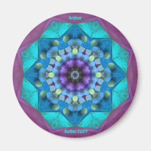 ARTHUR ~ EASTER Muster ~ Magnet