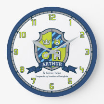 Arthur Jungs Name bedeutet grüne blaue Ritter Schi