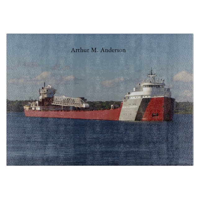 Arthur M. Anderson Schneidebrett (Vorderseite)