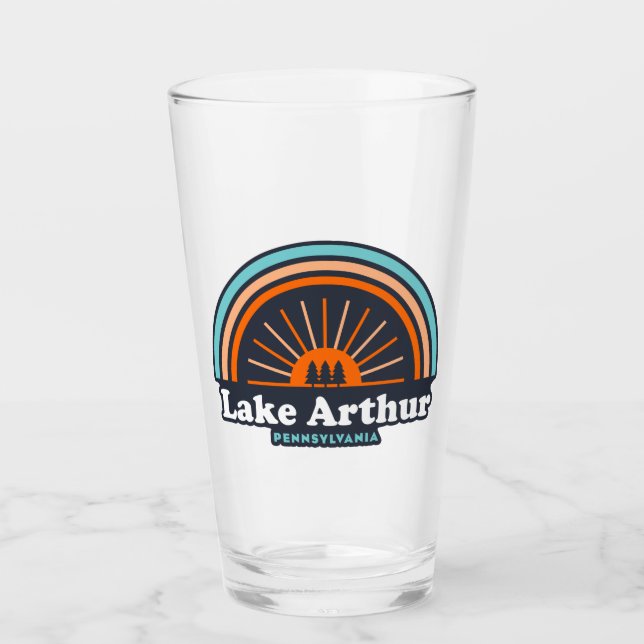 Arthur Pennsylvania Rainbow Glas (Vorderseite)