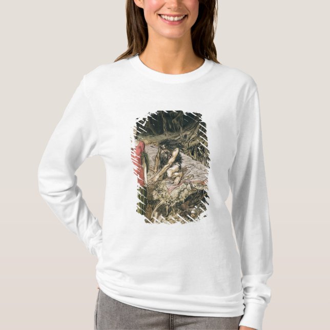Arthur Rackham | das Anflehen von Grimhilde, die T-Shirt (Vorderseite)