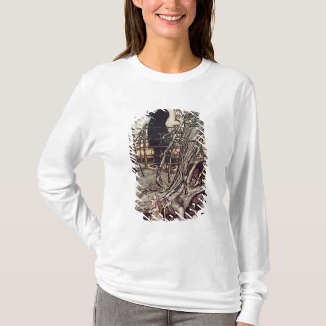 Arthur Rackham | die Kensington-Gärten sind in Lon T-Shirt (Vorderseite)