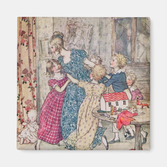 Arthur Rackham | Eine gerötete und boisteröse Grup Magnet (Vorne)