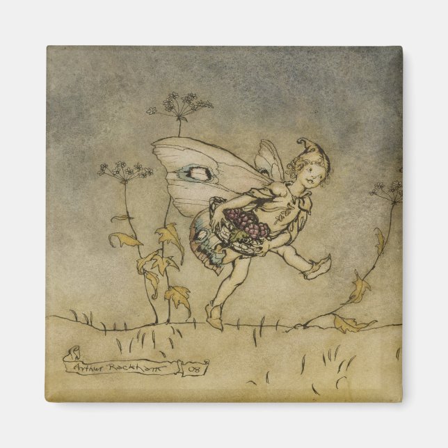 Arthur Rackham | Fairy, Abbildung von "A Midsu Magnet (Vorne)