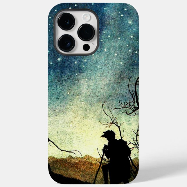 Arthur Rackham Illustration Comus Starry Night Case-Mate iPhone 14 Pro Max Hülle (Rückseite)
