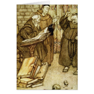Arthur Rackham  Illustration 'der Dohle von