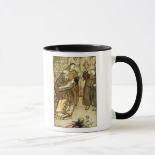 Arthur Rackham Illustration 'der Dohle von Tasse