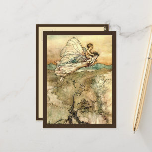 Arthur Rackham Illustration Ein Sommernachtstraum Postkarte