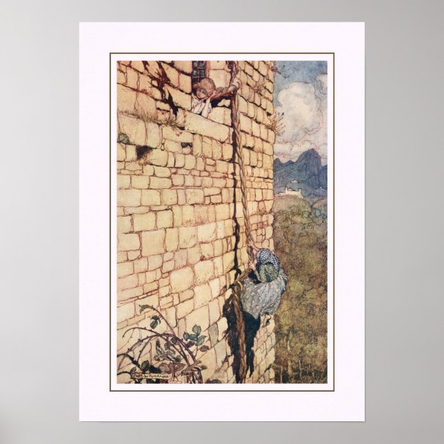 Arthur Rackham Illustration Poster (Vorne)