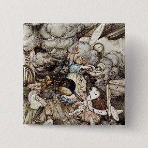 Arthur Rackham in Kitchen der Herzogin, illustr Button