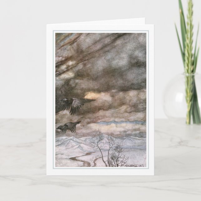 Arthur Rackham Karte (Vorderseite)