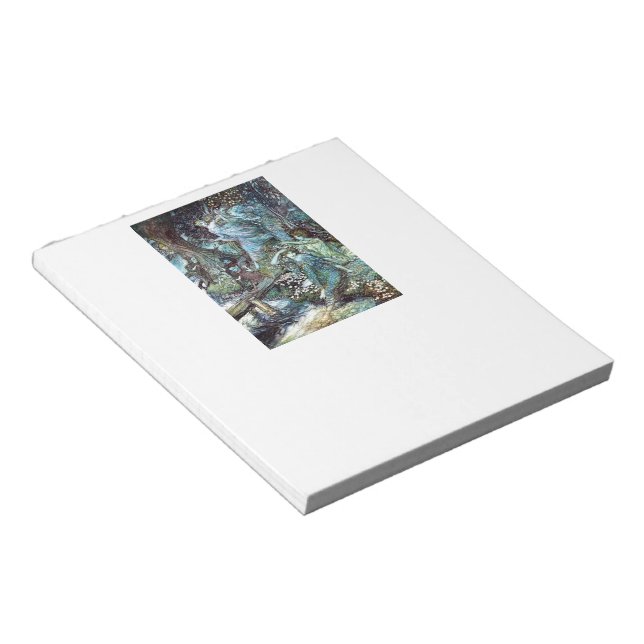 Arthur rackham notizblock (angewinkelt)